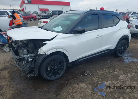 2021 Nissan Kicks Sr Xtronic Cvt from USA, damaged, VIN 3N1CP5DVXML560583